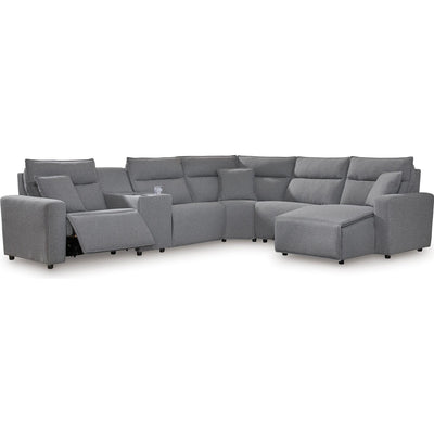  Signature Design by Ashley Modmax 65906S6 6 pc Power Reclining Sectional with Chaise IMAGE 1