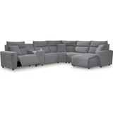  Signature Design by Ashley Modmax 65906S6 6 pc Power Reclining Sectional with Chaise IMAGE 1