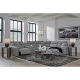  Signature Design by Ashley Modmax 65906S6 6 pc Power Reclining Sectional with Chaise IMAGE 6