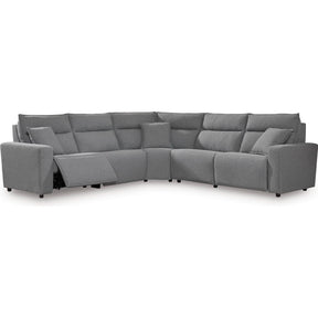  Signature Design by Ashley Modmax 65906S8 5 pc Power Reclining Sectional IMAGE 1