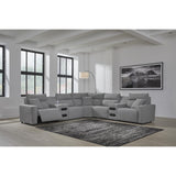  Signature Design by Ashley Modmax 65906S9 7 pc Power Reclining Sectional with Chaise IMAGE 6