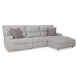  Signature Design by Ashley Acklen Place 93605S6 3 pc Power Reclining Sectional IMAGE 1