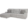  Signature Design by Ashley Acklen Place 93605S7 3 pc Power Reclining Sectional IMAGE 1