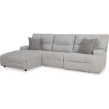 Signature Design by Ashley Acklen Place 93605S7 3 pc Power Reclining Sectional IMAGE 1