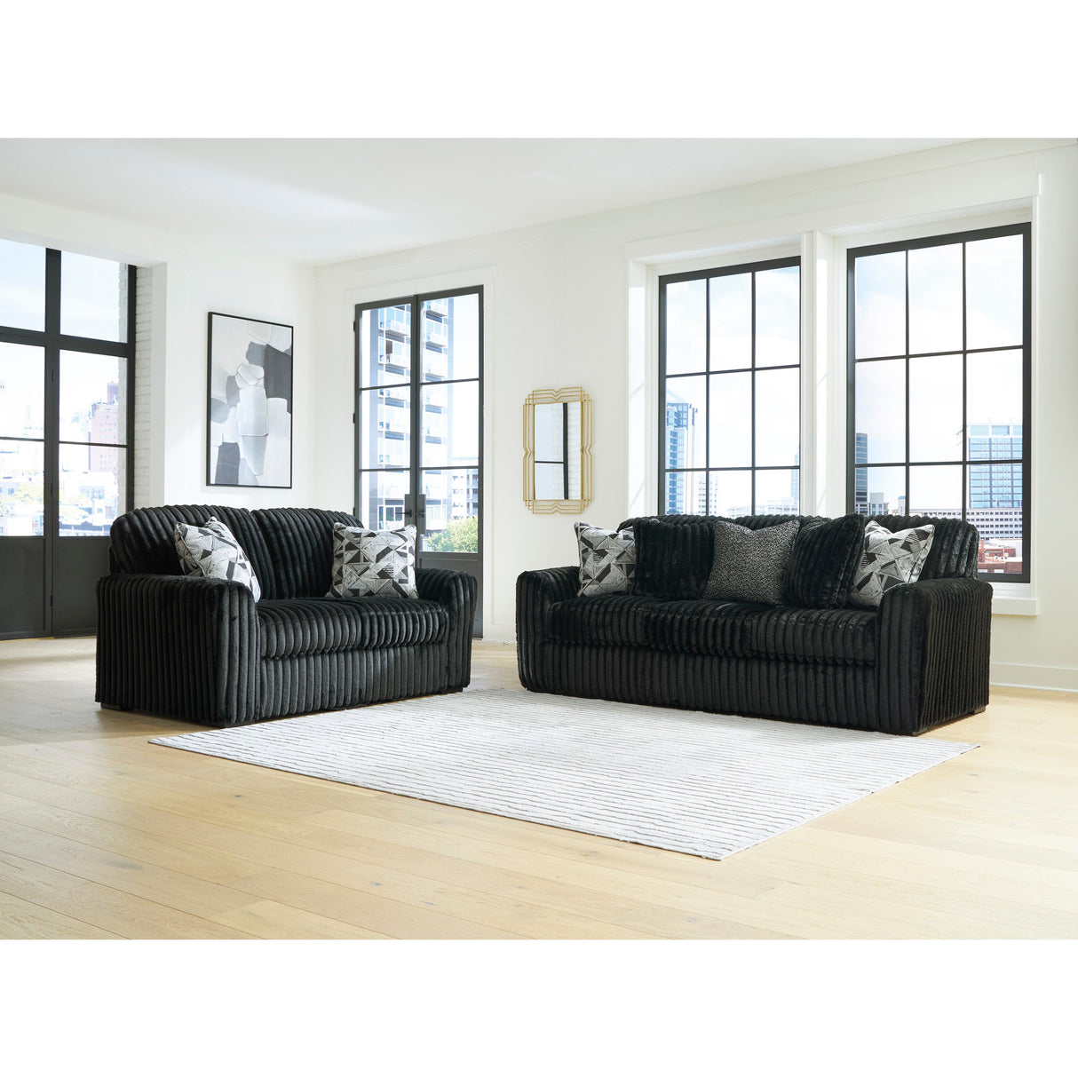  Signature Design by Ashley Midnight-Madness 9810335 Loveseat IMAGE 5