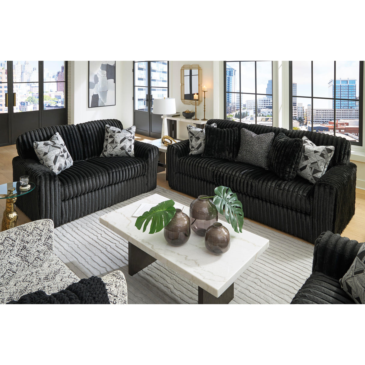  Signature Design by Ashley Midnight-Madness 9810338 Sofa IMAGE 12