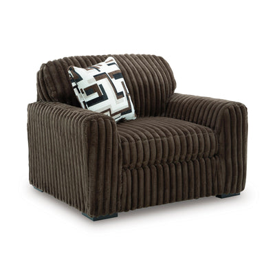  Signature Design by Ashley Midnight-Madness 9810423 Chair and a Half IMAGE 1