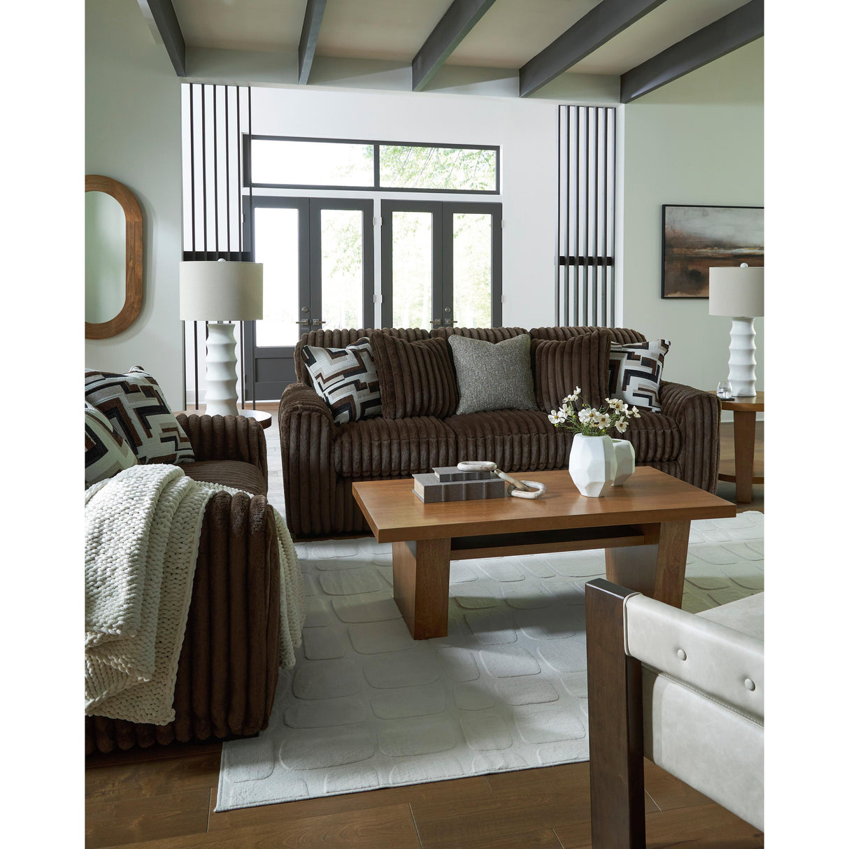  Signature Design by Ashley Midnight-Madness 9810438 Sofa IMAGE 9