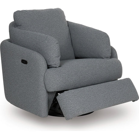  Signature Design by Ashley Alainmont Next-Gen Nuvella A3000738 Swivel Power Recliner IMAGE 2