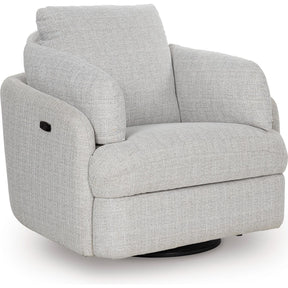  Signature Design by Ashley Alainmont Next-Gen Nuvella A3000739 Swivel Power Recliner IMAGE 1