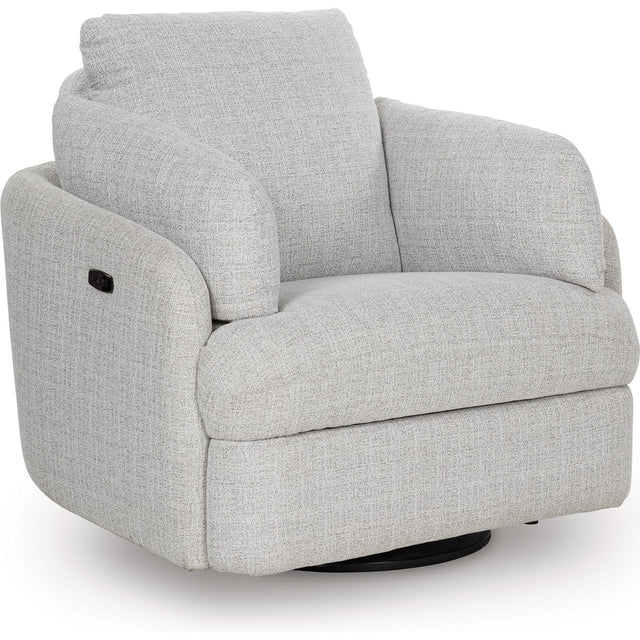  Signature Design by Ashley Alainmont Next-Gen Nuvella A3000739 Swivel Power Recliner IMAGE 1
