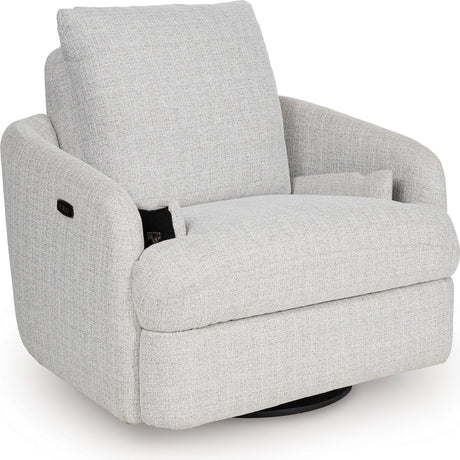  Signature Design by Ashley Alainmont Next-Gen Nuvella A3000739 Swivel Power Recliner IMAGE 4