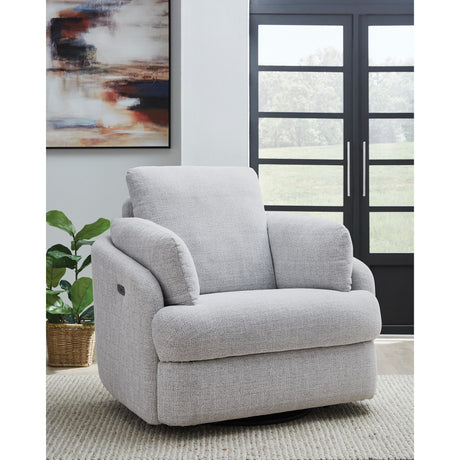  Signature Design by Ashley Alainmont Next-Gen Nuvella A3000739 Swivel Power Recliner IMAGE 7