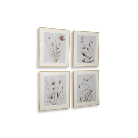  Signature Design by Ashley Chettings A8000469 Wall Art Set IMAGE 1