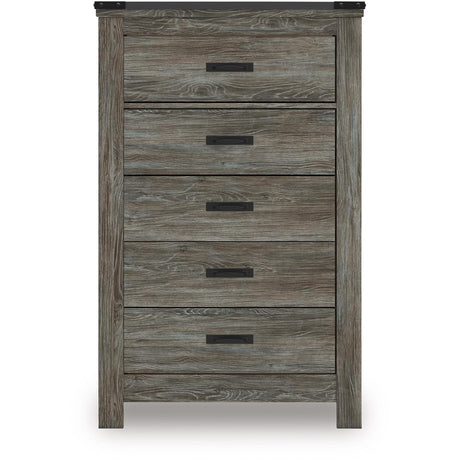  Signature Design by Ashley Frandern B4480-46 Five Drawer Chest IMAGE 3