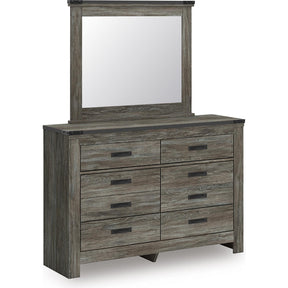  Signature Design by Ashley Frandern B4480B1 Dresser and Mirror IMAGE 1