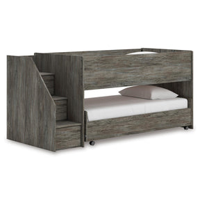  Signature Design by Ashley Frandern B4480B13 Twin over Twin Loft Bed IMAGE 1