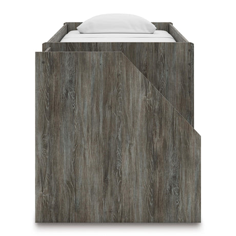  Signature Design by Ashley Frandern B4480B16 Twin Loft Bed with Bookcase and Drawer Storage IMAGE 4