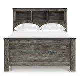  Signature Design by Ashley Frandern B4480B3 Full Bookcase Panel Bed IMAGE 2