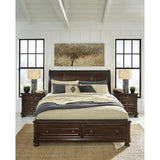  Millennium Porter B697B47 California King Sleigh Storage Bed IMAGE 8