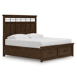 Signature Design by Ashley Taffenbrook B849B4 King Panel Storage Bed IMAGE 1