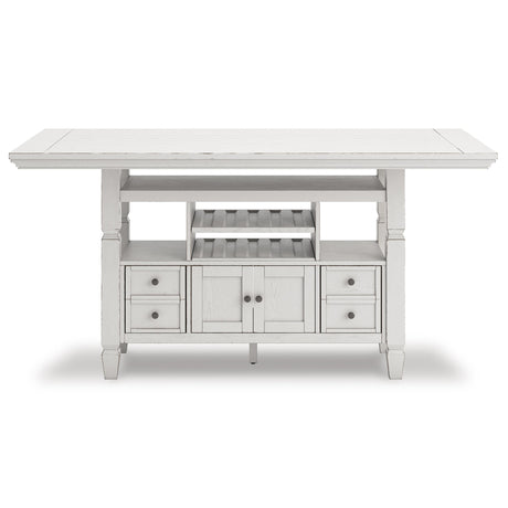  Signature Design by Ashley Robbinsdale D642D7 Counter Height Dining Table IMAGE 2