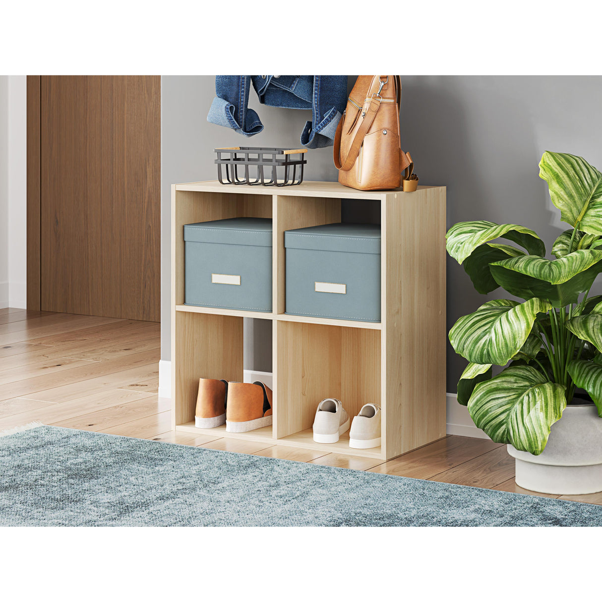  Signature Design by Ashley Piperton EA2444-2X2 Four Cube Organizer IMAGE 6