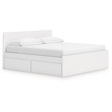  Signature Design by Ashley Onita EB9630B21 King Panel Platform Bed with 2 Side Storage IMAGE 1