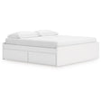  Signature Design by Ashley Onita EB9630B23 King Platform Bed with 1 Side Storage IMAGE 1