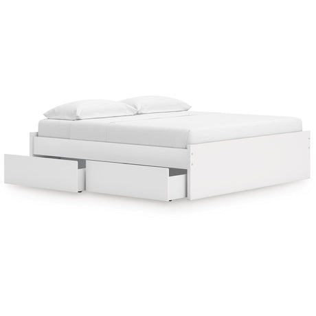  Signature Design by Ashley Onita EB9630B23 King Platform Bed with 1 Side Storage IMAGE 2