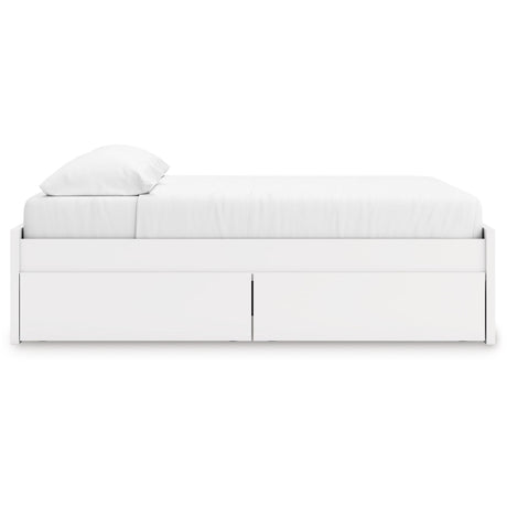  Signature Design by Ashley Onita EB9630B23 King Platform Bed with 1 Side Storage IMAGE 4