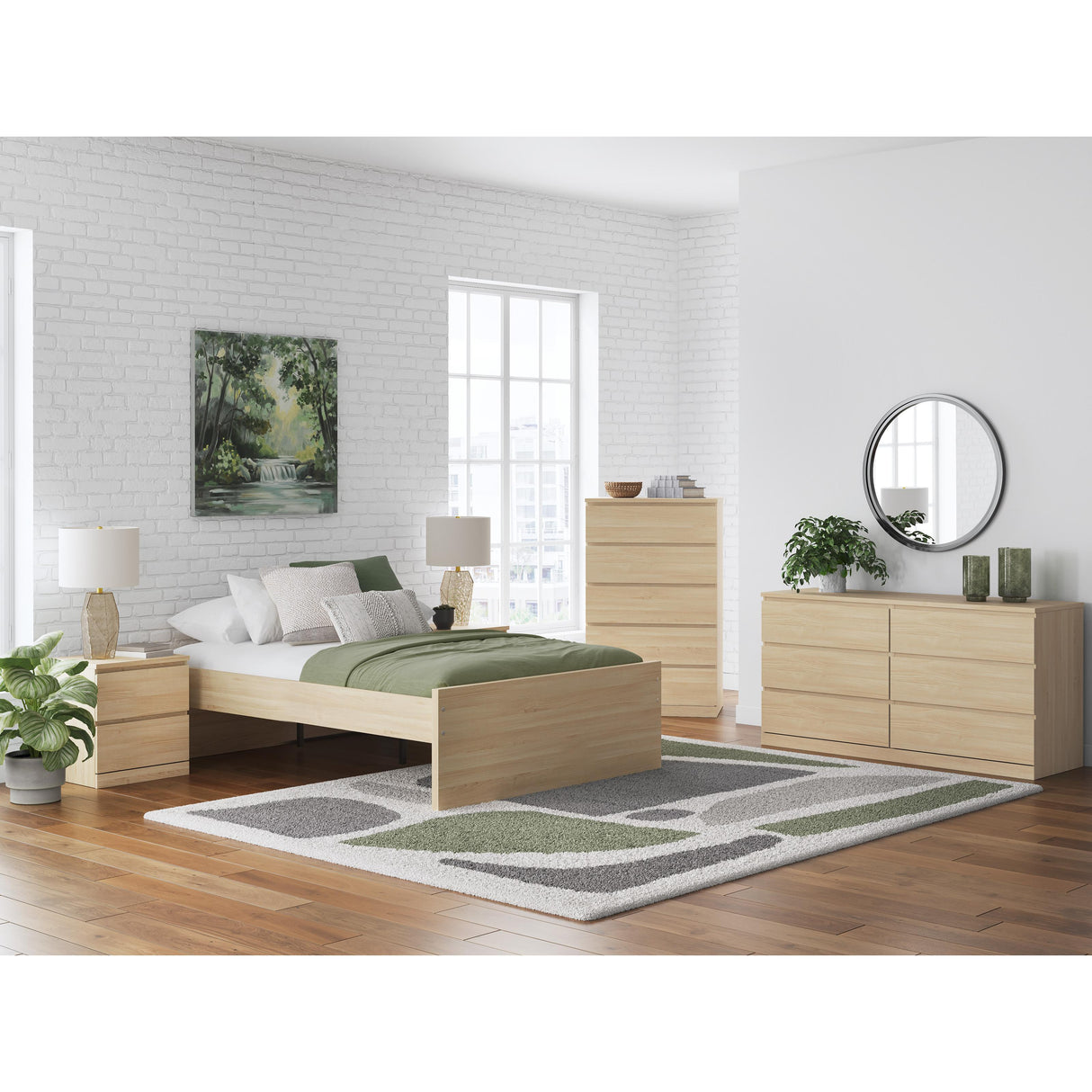  Signature Design by Ashley Onita EB9632-292 Two Drawer Night Stand IMAGE 9