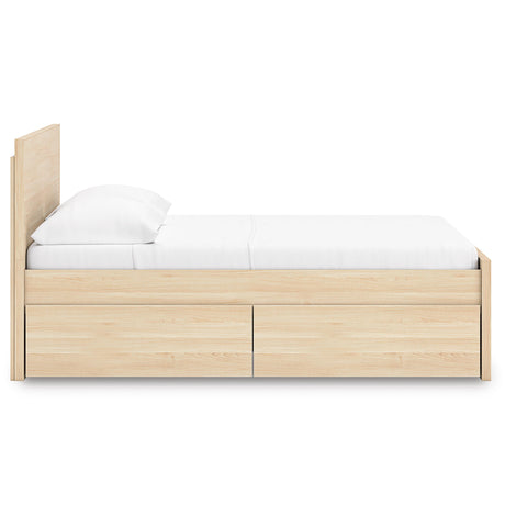  Signature Design by Ashley Onita EB9632B11 Full Panel Platform Bed with 1 Side Storage IMAGE 4