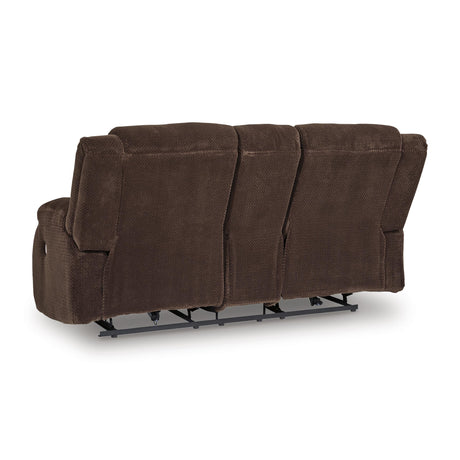  Signature Design by Ashley Free Wake PC2140696 Double Reclining Power Loveseat with Console IMAGE 3