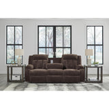  Signature Design by Ashley Free Wake PC2140699 Reclining Power Sofa with Drop Down Table IMAGE 6