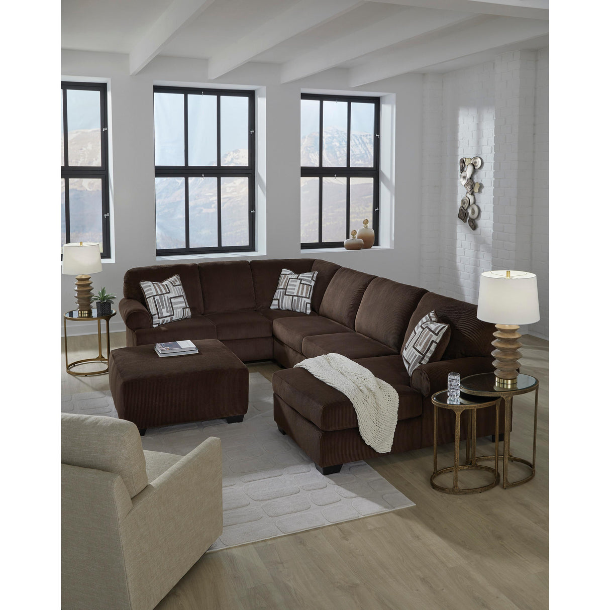  Signature Design by Ashley Kimlee PC3560308 Oversized Accent Ottoman IMAGE 5
