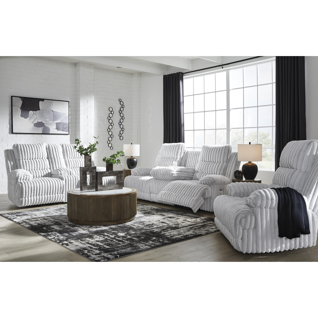  Signature Design by Ashley Rhines Falls PC4280406 Zero Wall Recliner IMAGE 9