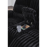  Signature Design by Ashley Rhine Falls PC4280596 Double Reclining Power Loveseat with Console IMAGE 5