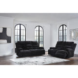  Signature Design by Ashley Rhine Falls PC4280596 Double Reclining Power Loveseat with Console IMAGE 6