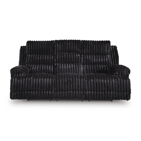  Signature Design by Ashley Rhine Falls PC4280599 Reclining Power Sofa with Drop Down Table IMAGE 2
