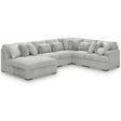  Signature Design by Ashley Cuddle Plush PC59106S8 6 pc Sectional with Chaise IMAGE 1