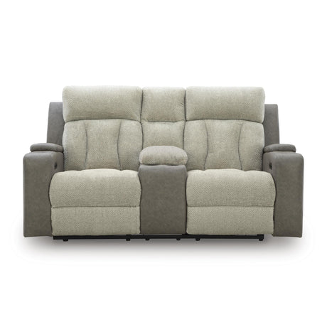  Signature Design by Ashley WhipLash PC6320418 Power Reclining Loveseat with Console and Adjustable Headrest IMAGE 3