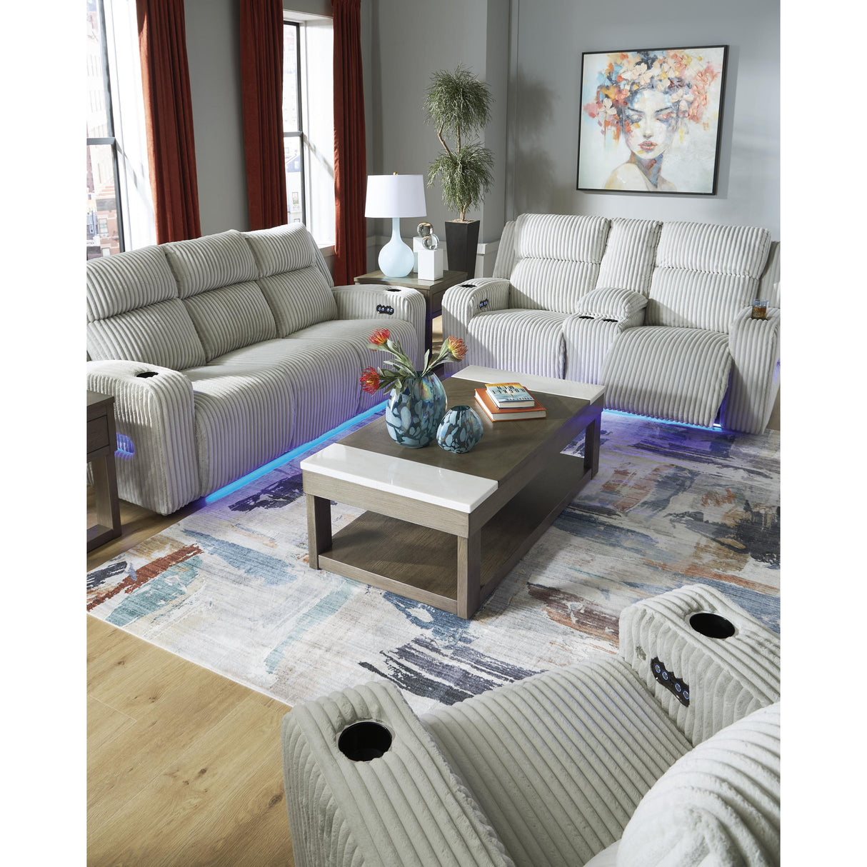  Signature Design by Ashley Forest Lake PC6420313 Power Recliner with Adjustable Headrest IMAGE 10