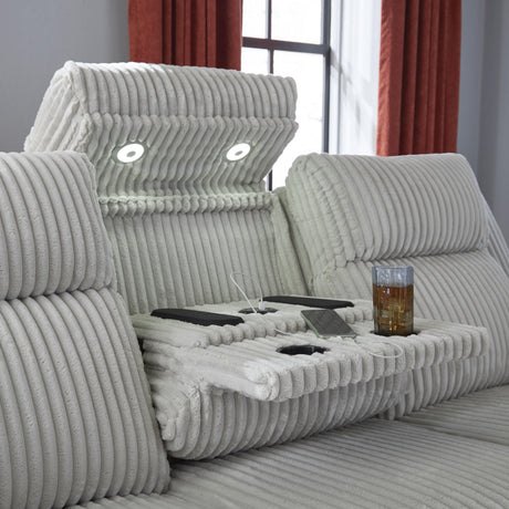 Signature Design by Ashley Forest Lake PC6420315 Power Reclining Sofa with Adjustable Headrest IMAGE 9