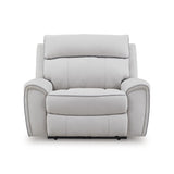  Signature Design by Ashley Social Pointe PC9880282 Power Recliner with Adjustable Headrest IMAGE 3