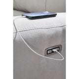  Signature Design by Ashley Social Pointe PC98802S10 6 pc Power Reclining Sectional IMAGE 5