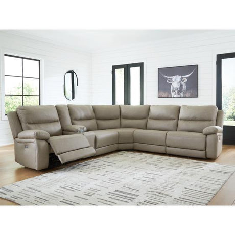  Signature Design by Ashley Narwhal Place PC99201S10 6 pc Power Reclining Sectional IMAGE 2