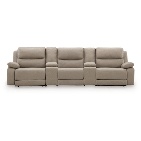  Signature Design by Ashley Narwhal Place PC99201S14 5 pc Power Reclining Sectional IMAGE 1