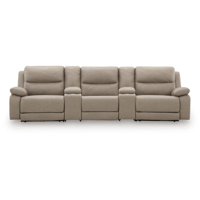 Signature Design by Ashley Narwhal Place PC99201S39 5 pc Reclining Sectional with Storage Consoles IMAGE 1