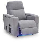  Signature Design by Ashley Pineland PC9930642A Glider Power Reclining with Audio System IMAGE 3